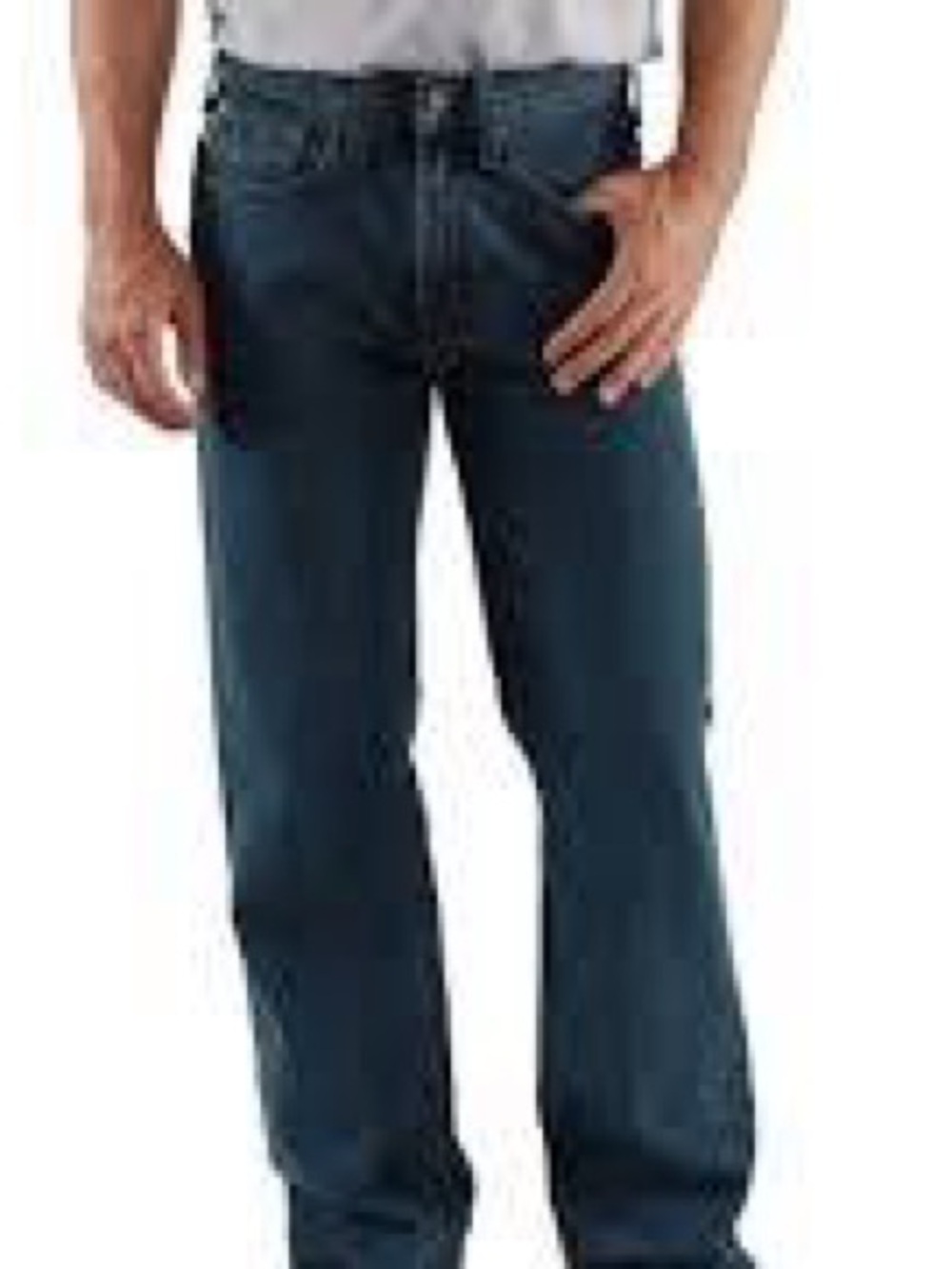 Carhartt Men's Indigo Relaxed Straight Jeans